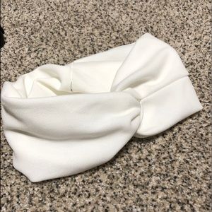 NWOT White headband